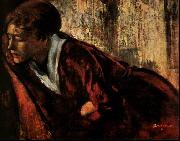 Edgar Degas Melancholy oil painting